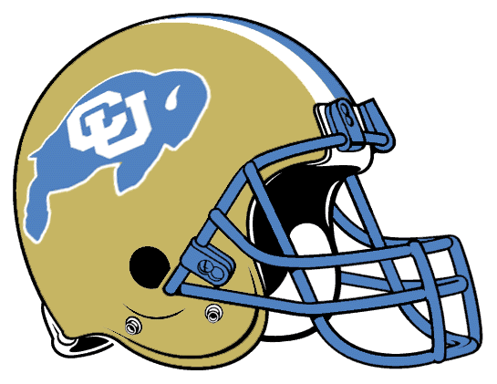 Colorado Buffaloes 1981-1984 Helmet Logo heat sticker